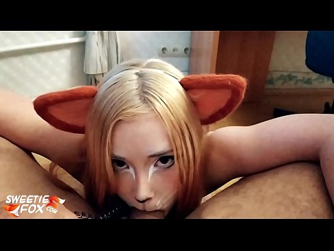 ❤️ Kitsune залгих дик, булэг нь түүний аманд ❤️  Секс порно дээр mn.pornmega-com.ru ❌️❤